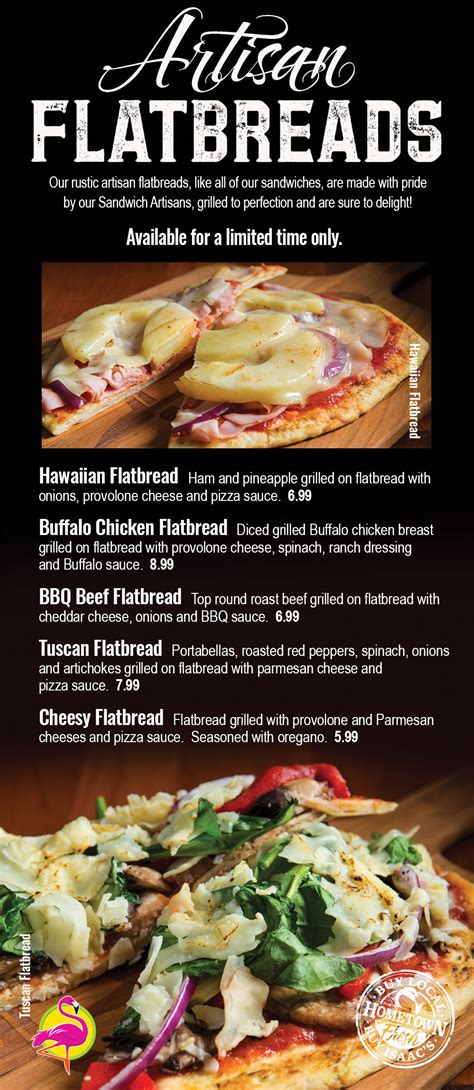 Artisan-flatbread-specials-page3 | Isaac's Restaurants