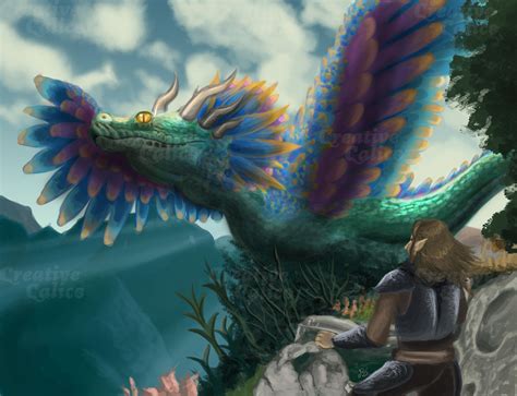 The Feathered Serpent by Creative-Calico on DeviantArt