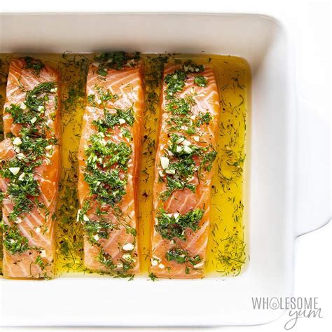 Salmon Marinade (Grill Or Oven) - Wholesome Yum