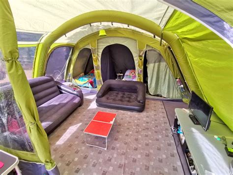 This Giant Family Tent Has Private Bedroom Compartments and a Full ...