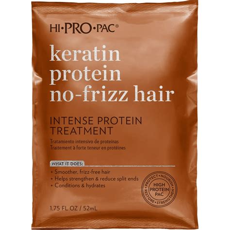 Hi-Pro-Pac Keratin Protein No-Frizz Hair Intense Protein Treatment, 1. ...