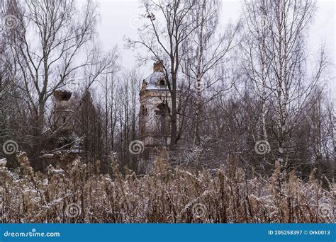 Abandoned Temple in the Forest Landscape Stock Image - Image of outdoor ...