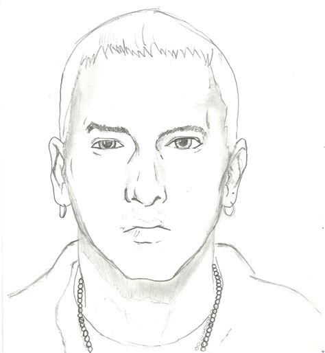 Eminem Drawing Sketches