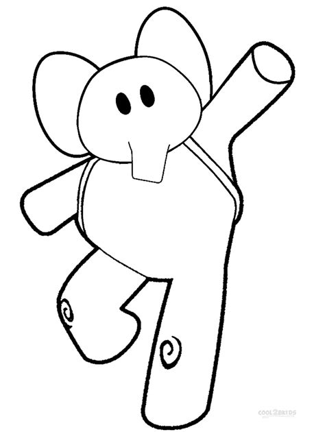 Printable Pocoyo Coloring Pages For Kids