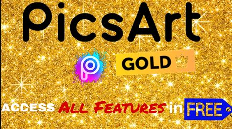 How to download PicsArt gold for free|PicsArt gold free me Download ...