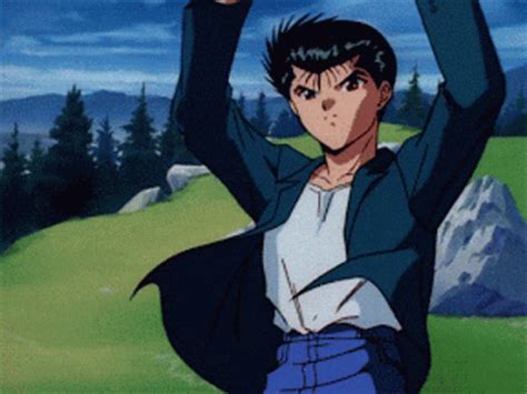 Yu Yu Hakusho Yusuke Urameshi GIF - Yu Yu Hakusho Yusuke Urameshi ...