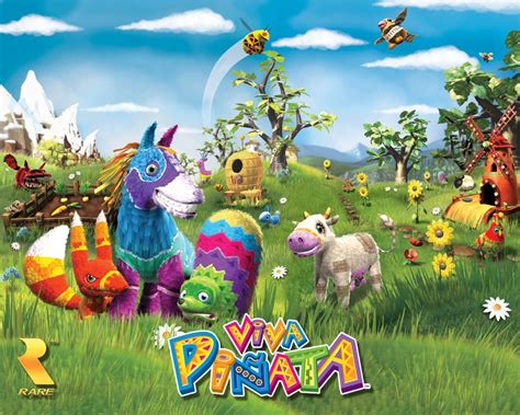 Viva Piñata (2007) promotional art - MobyGames