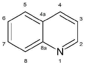 Chemical structure of quinoline. | Download Scientific Diagram