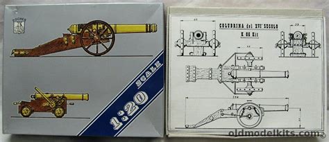 Pocher 1/20 English Culverin 16th Century Cannon / Field Gun, K06