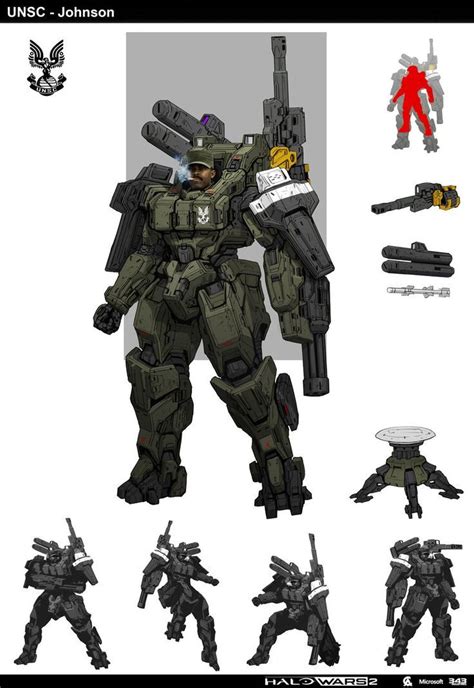 Image result for halo wars 2 sergeant johnson mech | Halo armor, Armor ...