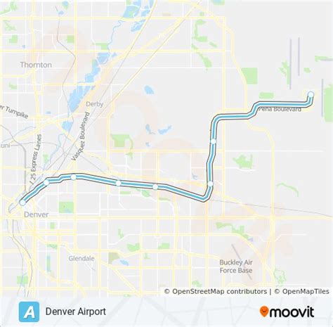 a Route: Schedules, Stops & Maps - Denver Airport (Updated)