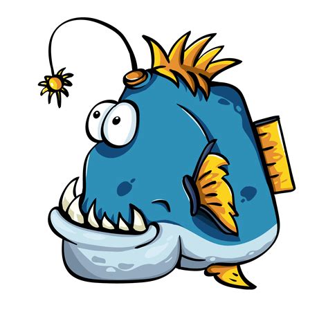 angler fish clipart 20 free Cliparts | Download images on Clipground 2024