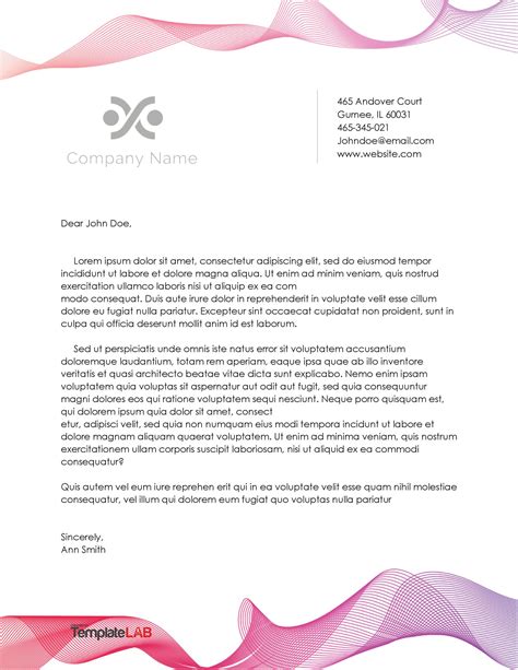 45+ Free Letterhead Templates & Examples (Company, Business, Personal)