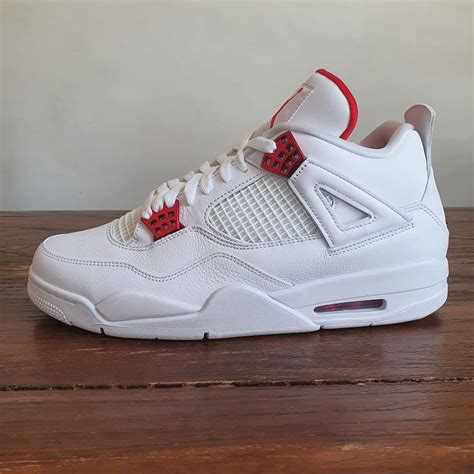 #Nike Air Jordan 4 Metallic Red... | Air jordans, Jordan 4, Jordan 4 ...