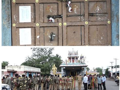 Tamil Nadu: Village temple in Villupuram sealed after caste Hindus ...