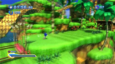 Sonic Generations Green Hill Zone Act 2 - Modern Sonic - YouTube