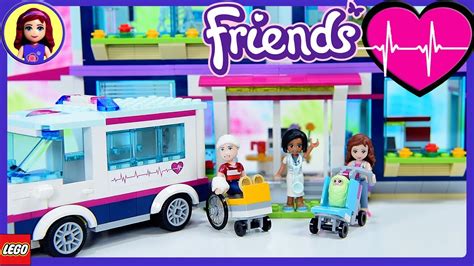 Lego Friends Heartlake Hospital Part 1 Build Review Silly Play Kids ...