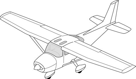 Airplane ,propeller drawing free image download