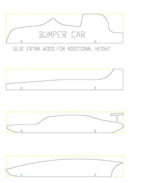 Pinewood Derby Car Design Template For Your Needs