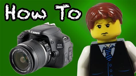 LEGO Stop-Motion DSLR Camera Tutorial - YouTube