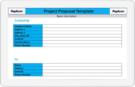 Project Proposal Template | Free Download | Replicon