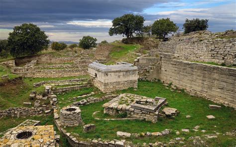 Sitio arqueológico, Hisarlik, Turquía, 2022, Paisaje, 4k, Foto Avance ...