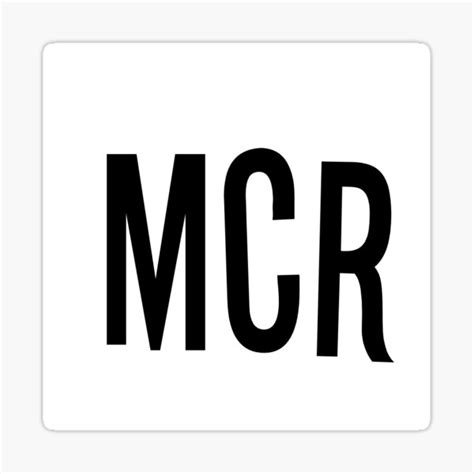 "MCR Logo" Sticker by GreenTeaTantrum | Redbubble