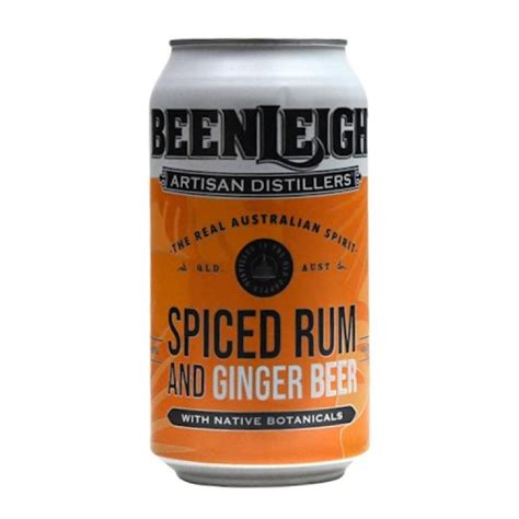 Beenleigh Australian Spiced Rum & Ginger Beer 4.0% vol. 375 ml