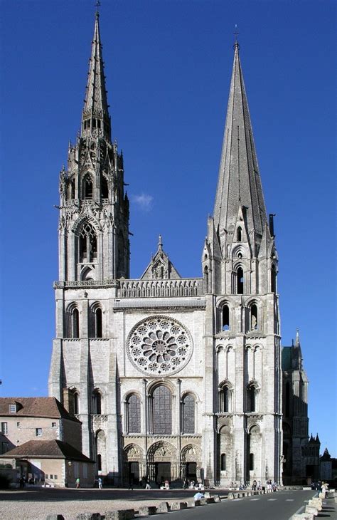 Chartres, France | Chartres Cathedral (the Cathedral of Notre-Dame) (ca ...