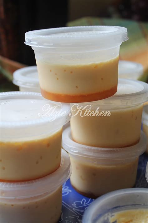 Puding Karamel - Resepi II - Azie Kitchen