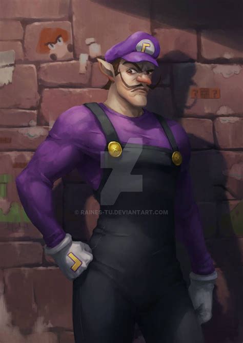 Commission: Waluigi Fan Art by Raines-Tu on DeviantArt in 2022 | Super ...