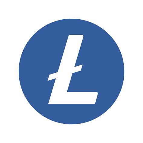 Litecoin icon, logo 16290530 Vector Art at Vecteezy