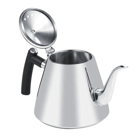 1.2L Stainless Steel Stove top Teapot Tea Coffee Pot Tea kettle Heat ...