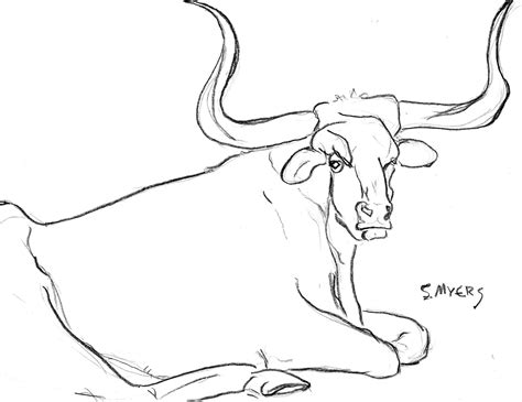 Ox Drawing at GetDrawings | Free download