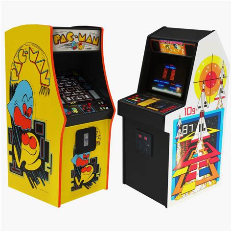 Pacman command arcade machine 3D model - TurboSquid 1502054