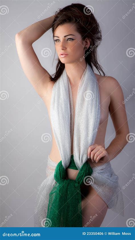 High Fashion Woman In Unique Dress Stock Photo - Image: 23350406