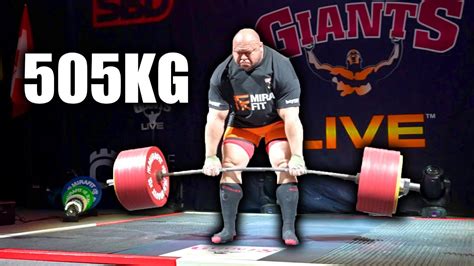 505KG 1113LBS World Record DEADLIFT Attempt! World Record,, 45% OFF