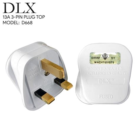 KM Lighting - Product - DLX – 13A Plug Top (D668)