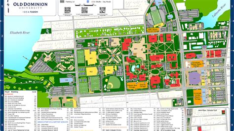 Old Dominion University Campus Map Draw A Topographic Map | Images and ...