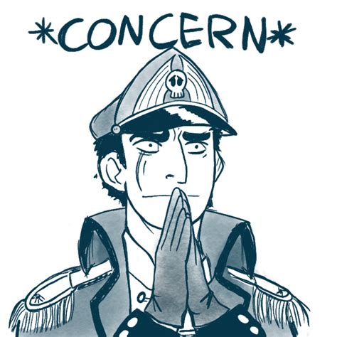 Deeply concerned commissar | *Concern* | Know Your Meme