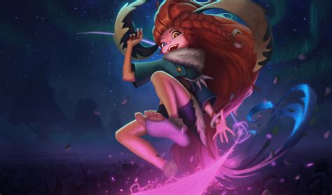 Zoe By Razz Hd Wallpaper Background Fan Art Artwork - League Of Legends ...