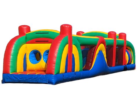 38ft Rainbow Run Obstacle Course | AE Bounce & Party Rentals