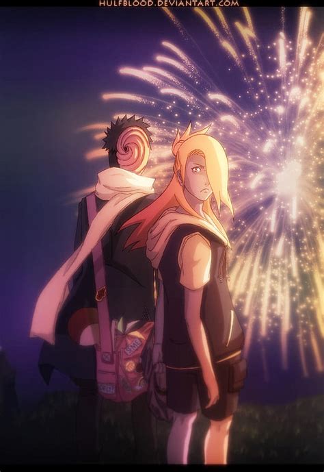 Deidara and Tobi by HulfBlood on DeviantArt