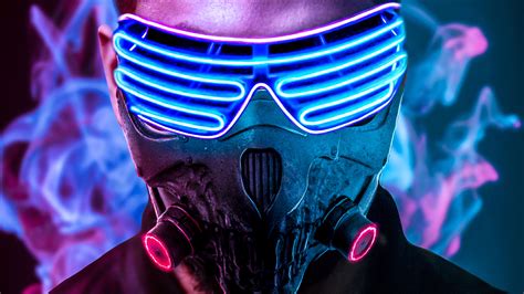 Mask Neon 4k, HD Artist, 4k Wallpapers, Images, Backgrounds, Photos and ...