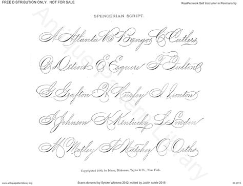 APL - Spencerian Script