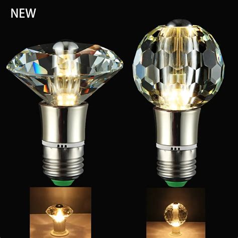 Viewi new crystal bulb light E14 E27 super bright Diamond bulbs globe ...