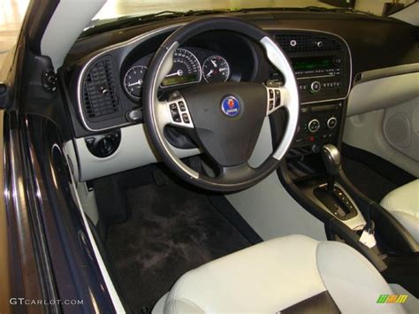 Parchment/Black Interior 2007 Saab 9-3 Aero Convertible Photo #41916025 ...