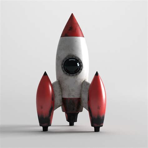 3D model Rocket Toy | CGTrader