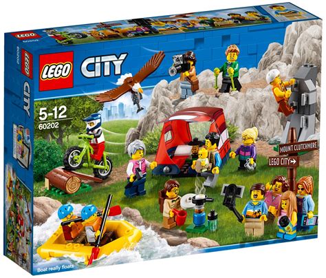 LEGO City 60202 pas cher, Ensemble de figurines - Les aventures en ...