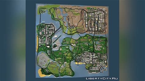 Download INSANITY HD Radar Map for GTA San Andreas